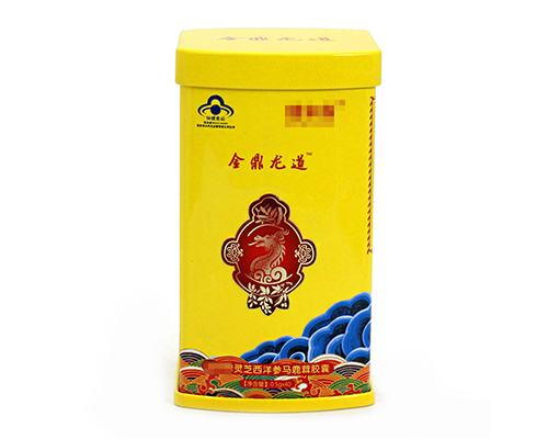 宿遷制盒廠(chǎng)定制靈芝膠囊鐵盒